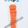 Оранжевый полимерный ремешок Casio 10515873 для часов Casio AE-1000W-4B