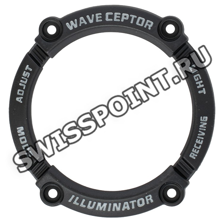 Черный рант корпуса часов Casio 10480825 для часов Casio WV-200A-1A, WV-200DA-1A, WV-200DE-1A, WV-200DU-1A, WV-200E-1A