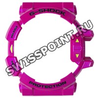 Розовый полимерный рант корпуса Casio 10508162 для часов Casio GBA-400-4C