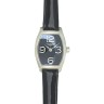 Черный кожаный ремешок Longines L682115095, теленок, лаковый, 10/8, без замка, для часов Longines Evidenza L2.175.0, L2.175.4