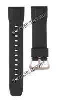Черный полимерный ремешок Casio 10552479, стальная пряжка, для часов Casio Pro Trek PRG-650, PRW-6600