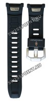 Черный полимерный ремешок Casio 10290980 для часов Casio PRG-130-1V, PRW-1500-1V, PRW-1500J-1