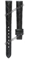 Серый кожаный ремешок Tissot T610028225, теленок, 12/10 мм, без замка, для часов Tissot Equi-T L830N, L830/930