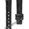 Серый кожаный ремешок Tissot T610028225, теленок, 12/10 мм, без замка, для часов Tissot Equi-T L830N, L830/930
