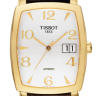 Коричневый кожаный ремешок Tissot T610030632, теленок, имитация крокодила, 21/18, без замка, для часов Tissot Sculpture Line G688