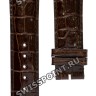 Коричневый кожаный ремешок Tissot T610030632, теленок, имитация крокодила, 21/18, без замка, для часов Tissot Sculpture Line G688