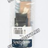 Черный кожаный ремешок Longines L682104530, 18/18, без замка, для часов Longines Flagship Heritage L4.756.6, L4.756.8