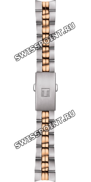 Двухцветный стальной браслет Tissot T605040691 для часов Tissot T101.210.22.031.01 PR 100