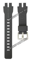Серый полимерный ремешок Casio 10446375 для часов Casio PRW-3000-1E, PRG-300-1A9