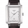 Коричневый кожаный ремешок Tissot T610031276, имитация крокодила, интегрированный, без замка, для часов Tissot TXL T061.510, T061510A