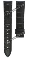 Черный кожаный ремешок Tissot T610014527, теленок, 18/16, без замка, для часов Tissot Porto Z190, Z191, Z193