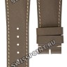 Коричневый кожаный ремешок Longines L682156547, 25/20, без замка, для часов Longines Heritage Military L2.824.4.99.0