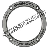 Черный стальной рант корпуса Casio 10514421 для часов Casio GST-210B-1A, GST-210B-7A, GST-210GD-1A, GST-210M-1A, GST-210M-4A