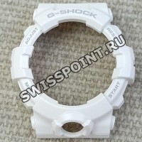 Белый полимерный рант корпуса Casio 10595078 для часов Casio GMA-B800-7A