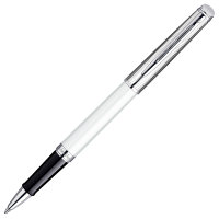 Ручка WATERMAN S0921290 Waterman Hemisphere - Deluxe White CT, ручка-роллер, F, BL (№ 318)