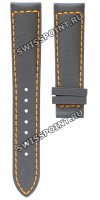 Серый кожаный ремешок Tissot T610014509, теленок, 20/18, без замка, для часов Tissot Navigator 3000 Z270