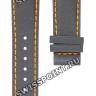 Серый кожаный ремешок Tissot T610014509, теленок, 20/18, без замка, для часов Tissot Navigator 3000 Z270