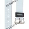Черный полимерный ремешок с голубой подкладкой Casio 10552664, стальная пряжка, для часов Casio Pro Trek PRG-650