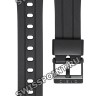 Черный полимерный ремешок Casio 71604002 для часов Casio F-91, F-105, F-106