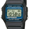Черный полимерный ремешок Casio 71604002 для часов Casio F-91, F-105, F-106