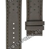 Серый кожаный ремешок Tissot T610047343, 22/20, без замка, для часов Tissot T-Sport T131.617.36.082.00 PRS 516