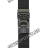 Черный каучуковый ремешок Certina C603016045, черная клипса, для часов Certina Ds Master C015.434.17.050.00