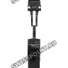 Черный каучуковый ремешок Certina C603016045, черная клипса, для часов Certina Ds Master C015.434.17.050.00