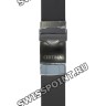 Черный каучуковый ремешок Certina C603016045, черная клипса, для часов Certina Ds Master C015.434.17.050.00