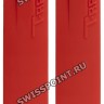 Красный силиконовый ремешок Tissot T610028141, без замка, для часов Tissot T027.414, T027.417 T-Race Nicky Hayden 09