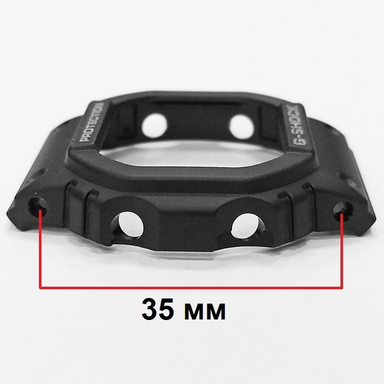 Оригинальный белый рант корпуса часов Casio 10292695 для часов Casio ...