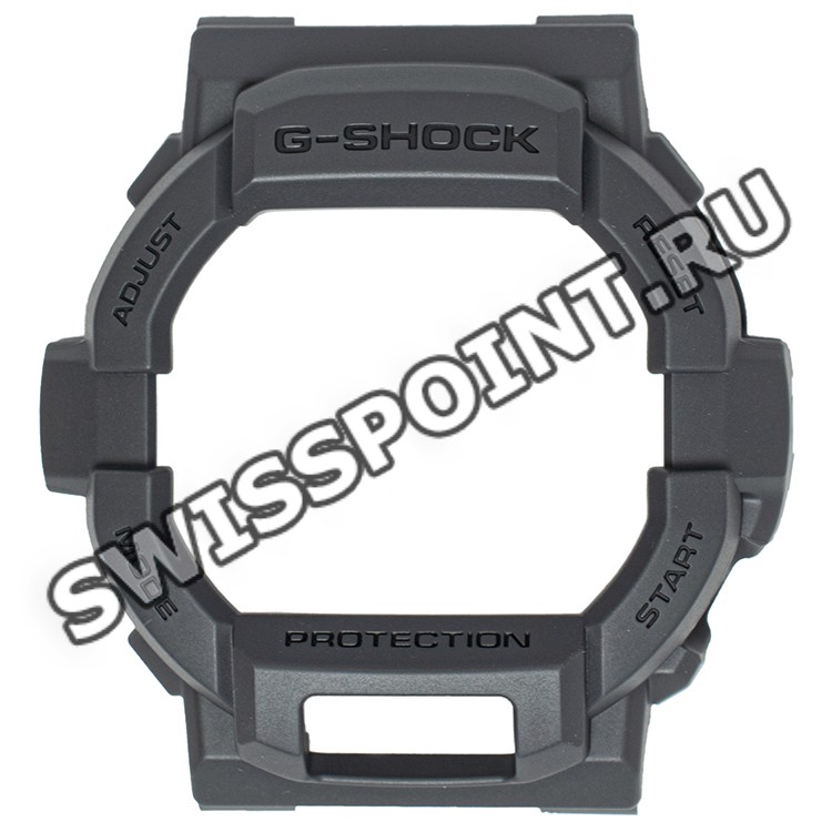 Серый рант корпуса часов Casio 10437712 для часов Casio GD-350-8