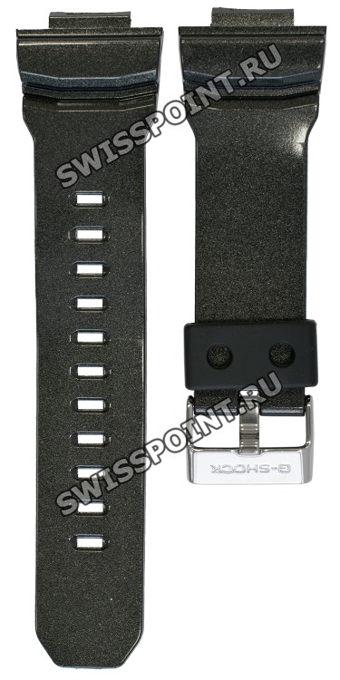 Черный полимерный ремешок Casio 10431985 для часов Casio GA-150MF-8A