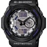Черный полимерный ремешок Casio 10431985 для часов Casio GA-150MF-8A