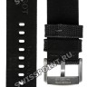 Черный текстильный ремешок Tissot T604046539, 22/22, черная пряжка, для часов Tissot T116.617.37.051.02 Chrono Xl Brooklyn Nets
