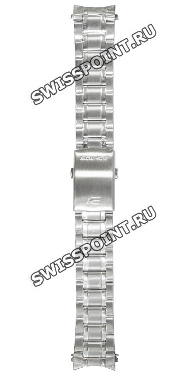 Стальной браслет Casio 10516586 для часов Casio EFR-552D-1A2, EFR-552D-1A, EFR-552ZD-1A, EFR-552ZD-1A2, EFR-552D-7A, EFR-552D-1A3