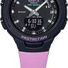 Бирюзово-розовый полимерный ремешок Casio 10609461 для часов Casio BSA-B100MT-1A