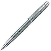 1906735 Ручка-роллер Parker I.M. Premium Vacumatic T224, Emerald CT, стержень: FBlack (№ 316)