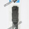 Черный полимерный ремешок Casio 71606395 для часов Casio G-2200, G-2210, DW-9050, DW-9051, DW-9052