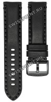 Черный кожаный ремешок Tissot T600046826, 22/22, черная пряжка, для часов Tissot T-Sport T116.617.36.052.00 XL