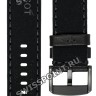 Черный кожаный ремешок Tissot T600046826, 22/22, черная пряжка, для часов Tissot T-Sport T116.617.36.052.00 XL