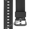 Черный полимерный ремешок Casio 10613263 для часов Casio GST-B100B-1A3, GST-B100B-1A4