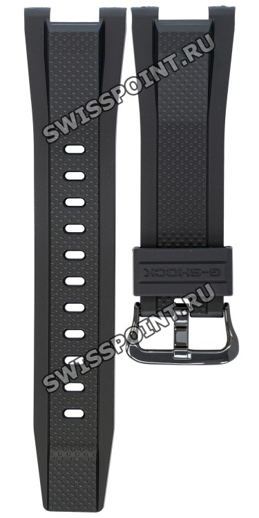 Черный полимерный ремешок Casio 10613263 для часов Casio GST-B100B-1A3, GST-B100B-1A4