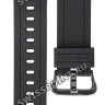 Черный полимерный ремешок Casio 10613263 для часов Casio GST-B100B-1A3, GST-B100B-1A4