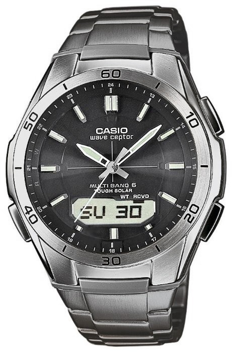 Титановое звено браслета Casio 10467570 для часов Casio WVA-M640TD-1A, WVA-M640TD-2A, WVA-M650TD-1A, WVA-M650TD-1A2, WVA-M650TD-2A