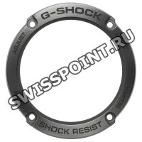 Черный стальной рант корпуса Casio 10538367 для часов Casio GST-S130BD-1A, GST-W130BD-1A