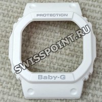 Белый матовый полимерный рант корпуса Casio 10471119 для часов Casio BGD-560-7, BGD-501-7 Белый матовый полимерный рант корпуса Casio 10471119 для часов Casio BGD-560-7, BGD-501-7