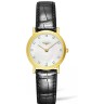 Черный кожаный ремешок Longines L682117438, теленок, 14/12, без замка, для часов Longines Presence L4.379.6, L4.479.6, L4.279.6, L4.378.8, L4.504.2, L4.505.2