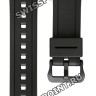 Черный полимерный ремешок Casio 10304195 для часов Casio SGW-100-1V