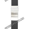Черный каучуковый ремешок Certina C603015562, стальная клипса, для часов Certina Ds Master C015.434.27.050.00