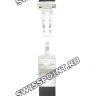 Черный каучуковый ремешок Certina C603015562, стальная клипса, для часов Certina Ds Master C015.434.27.050.00